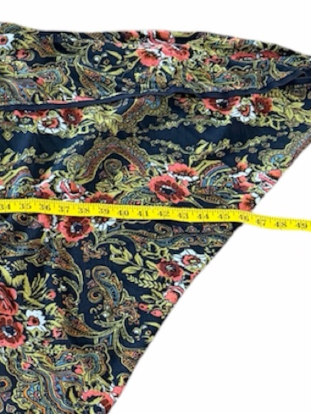 Curations Bohemian Floral Paisley Open-Front Kimono Jacket - Picture 9 of 9